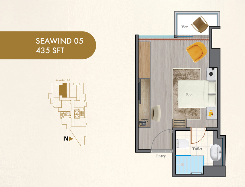 SEAWIND 05 | 435 SFT